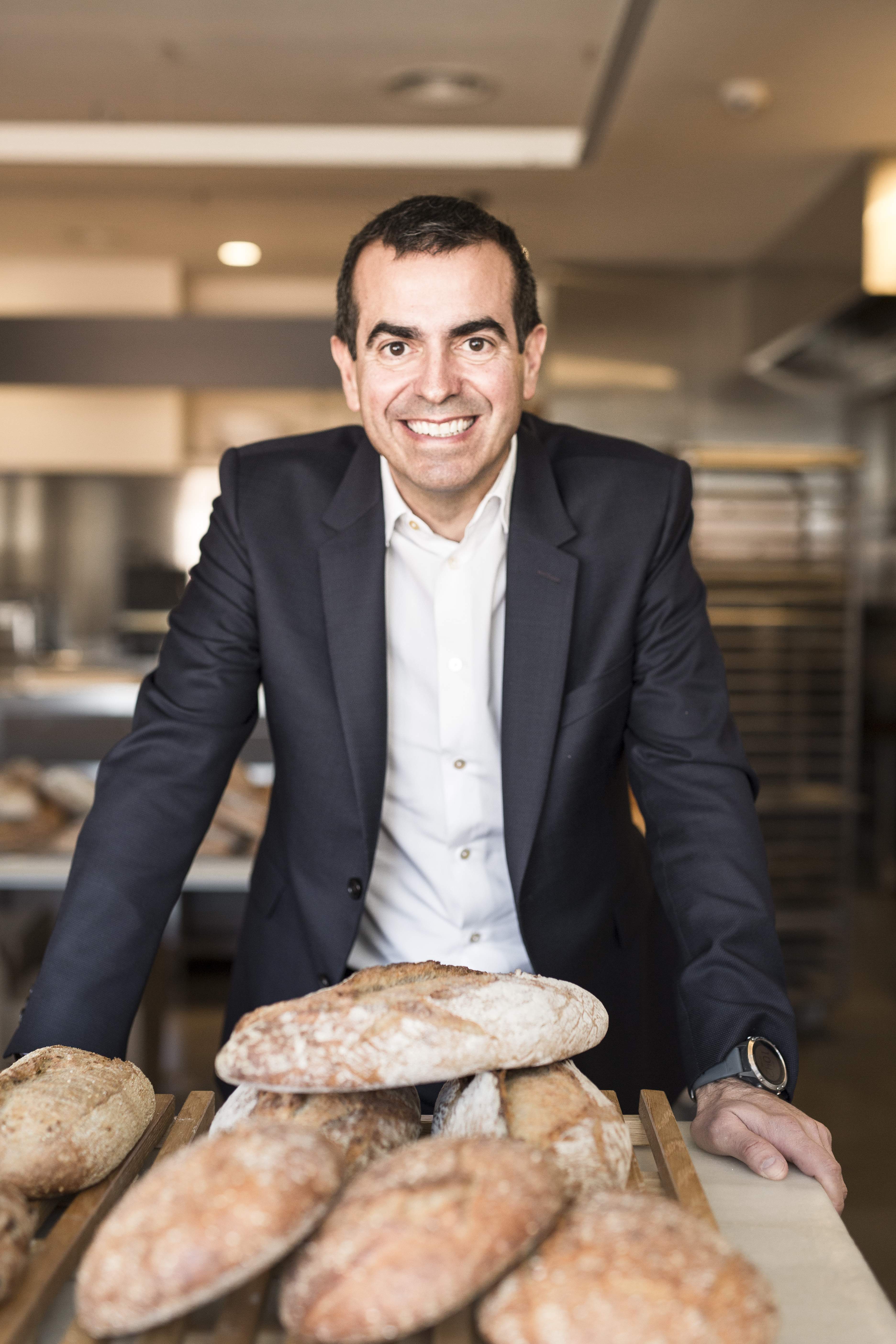 Jordi Gallés, quarta generació d’una família de flequers, condueix Europastry al parquet