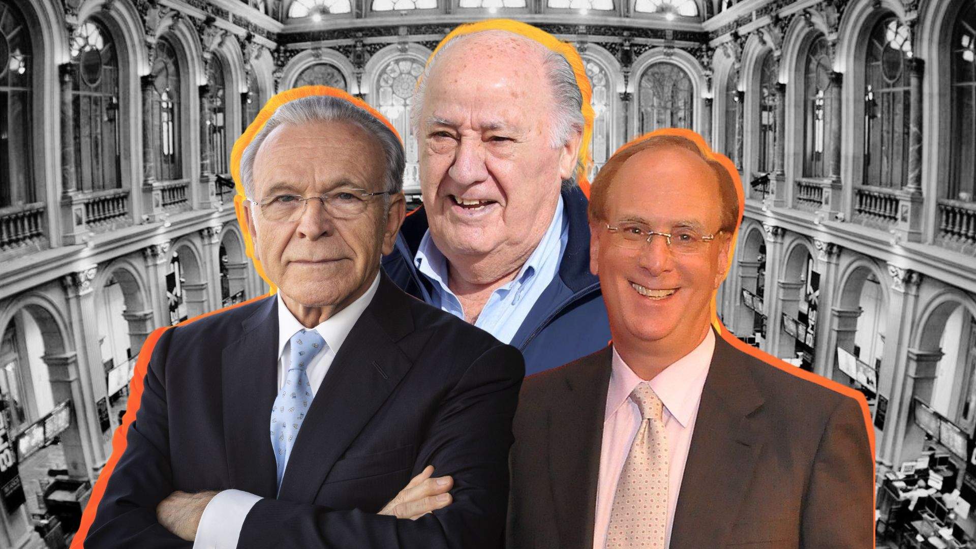 Amancio Ortega, CriteriaCaixa y Blackrock: así se mueven los grandes propietarios del Ibex