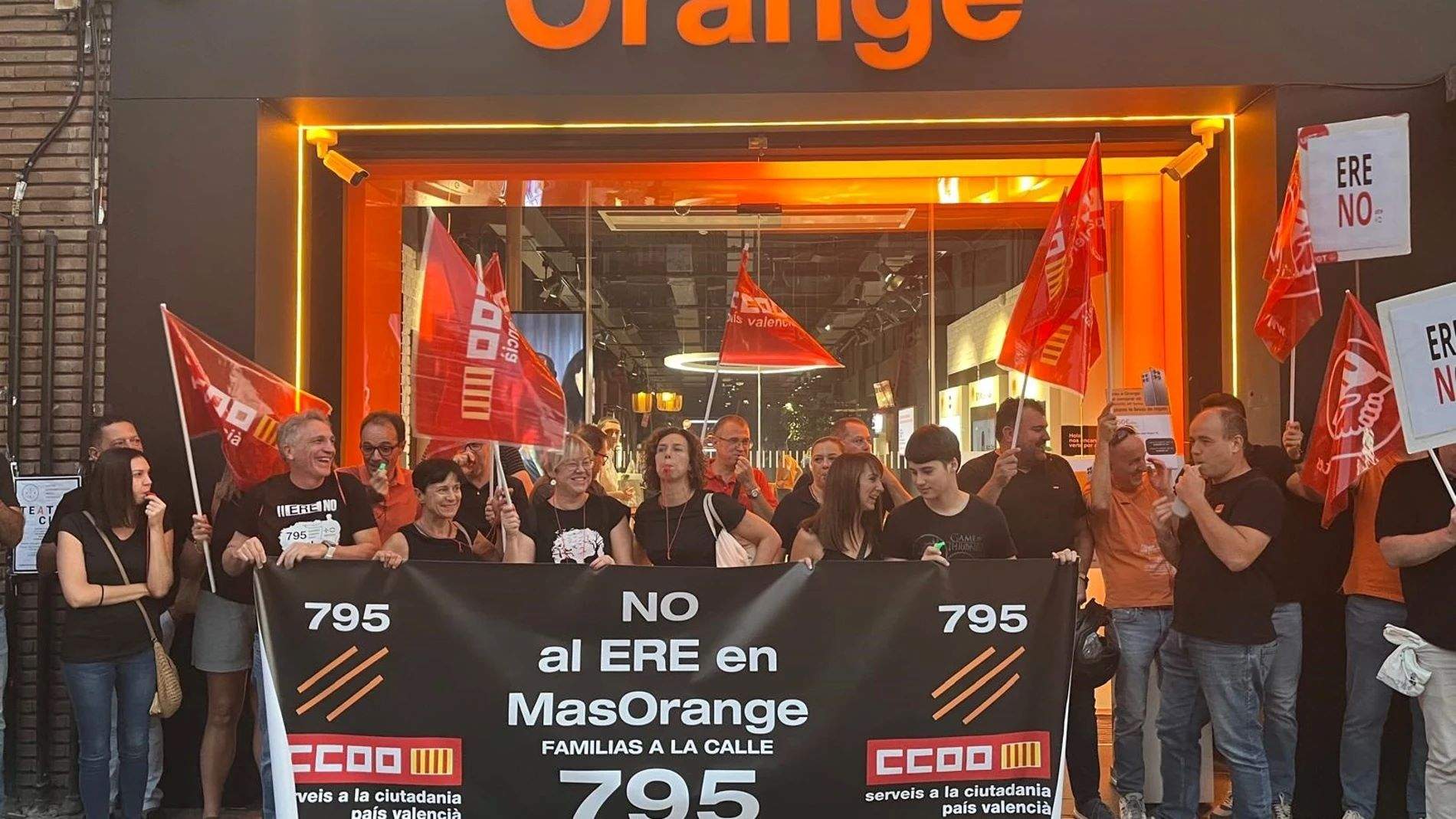 La plantilla de MasOrange rebutja l'ERO per a 650 treballadors amb un 78,01% dels vots