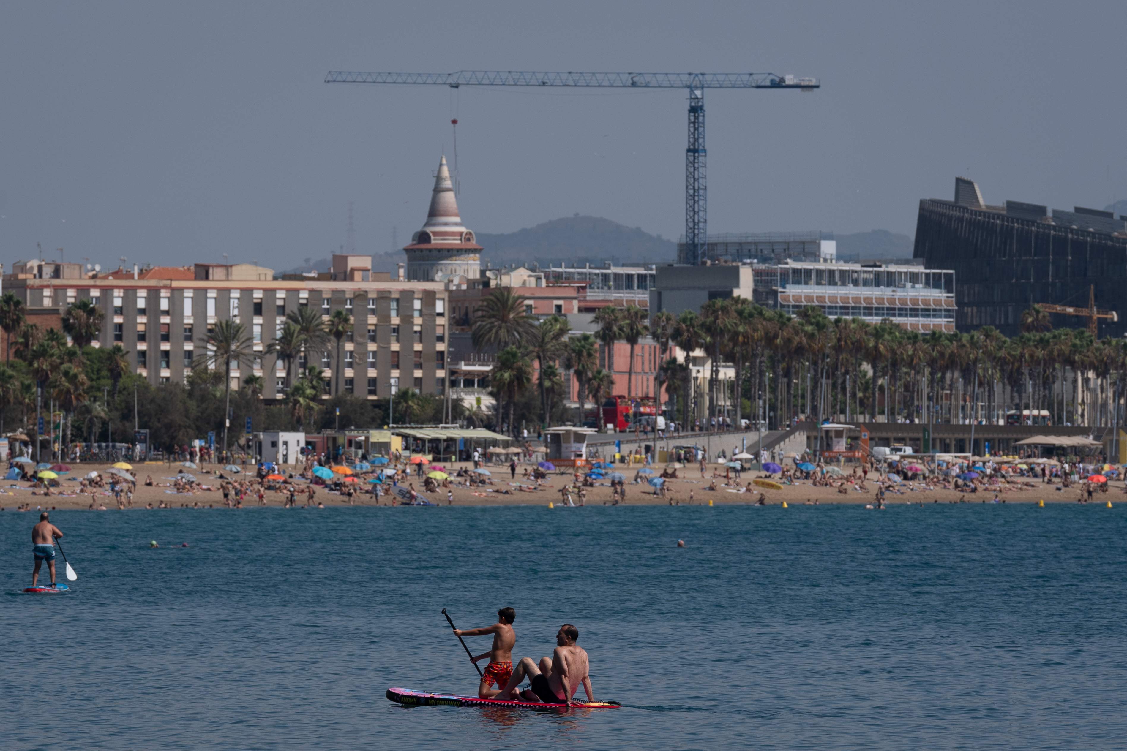 Turistas en Barcelona. EP