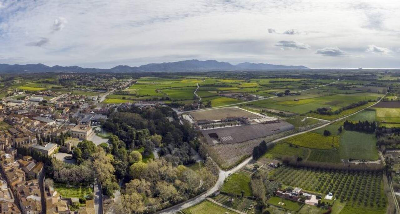 Vista general del Celler Perelada, del grup Perelada