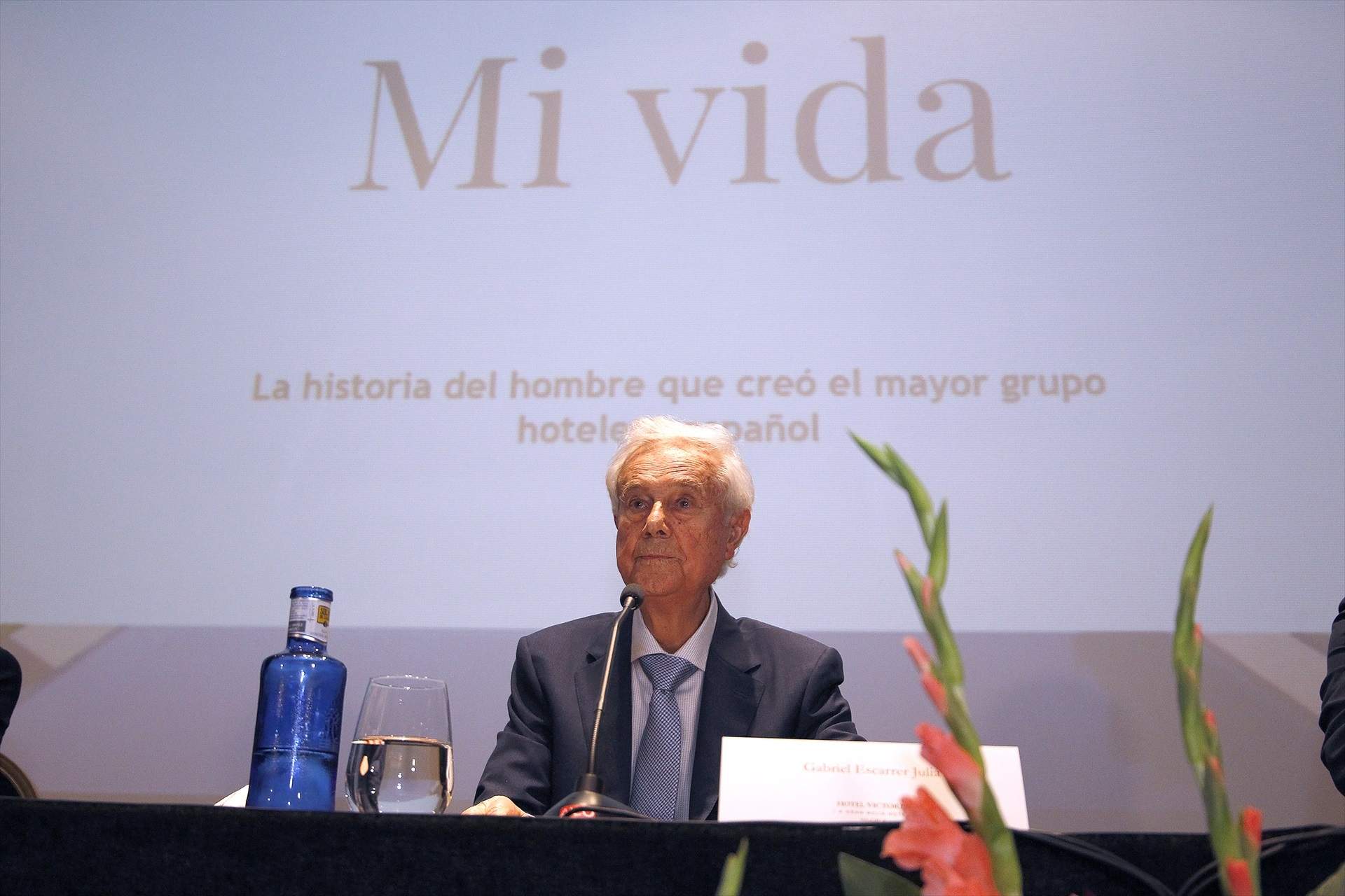 Mor Gabriel Escarrer Juliá, fundador de la cadena Meliá Hotels, als 89 anys