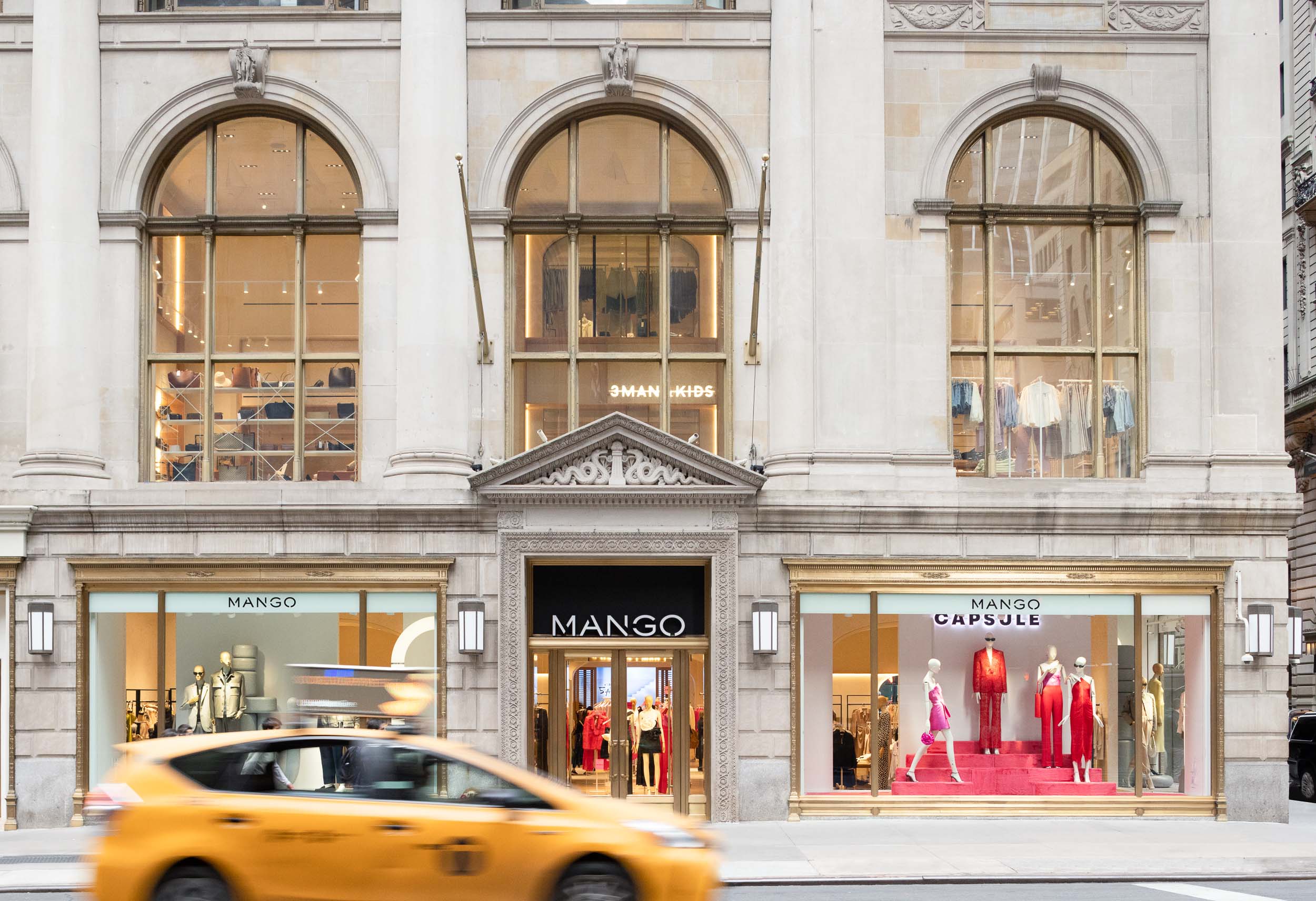 Tienda de Mango, en la Quinta Avenida de Nueva York. Foto Mango