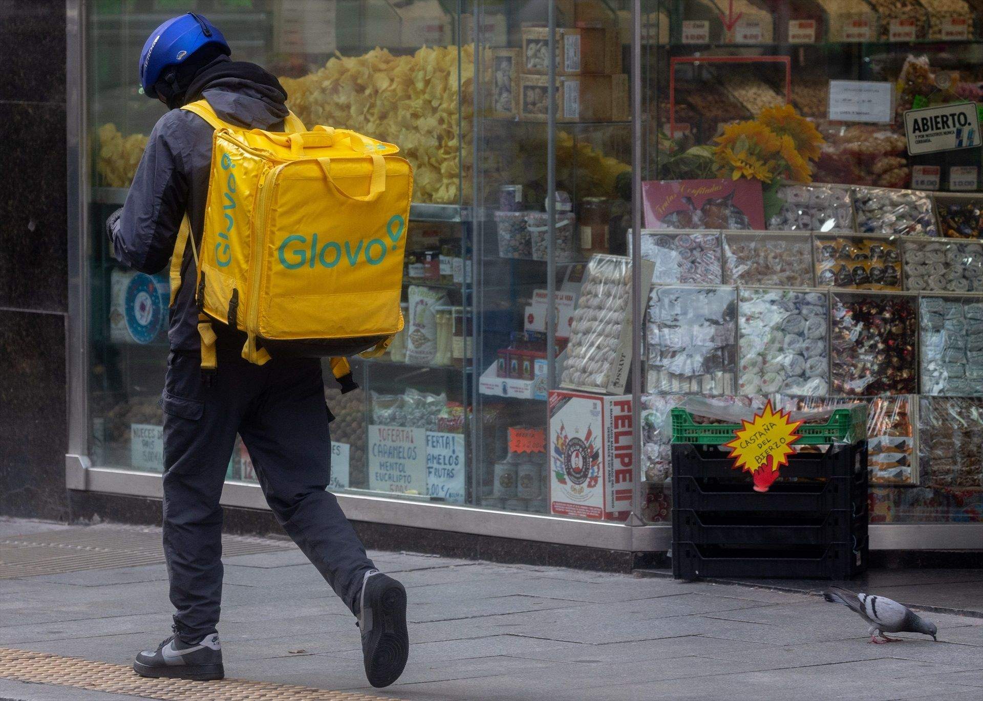 glovo rider europa press