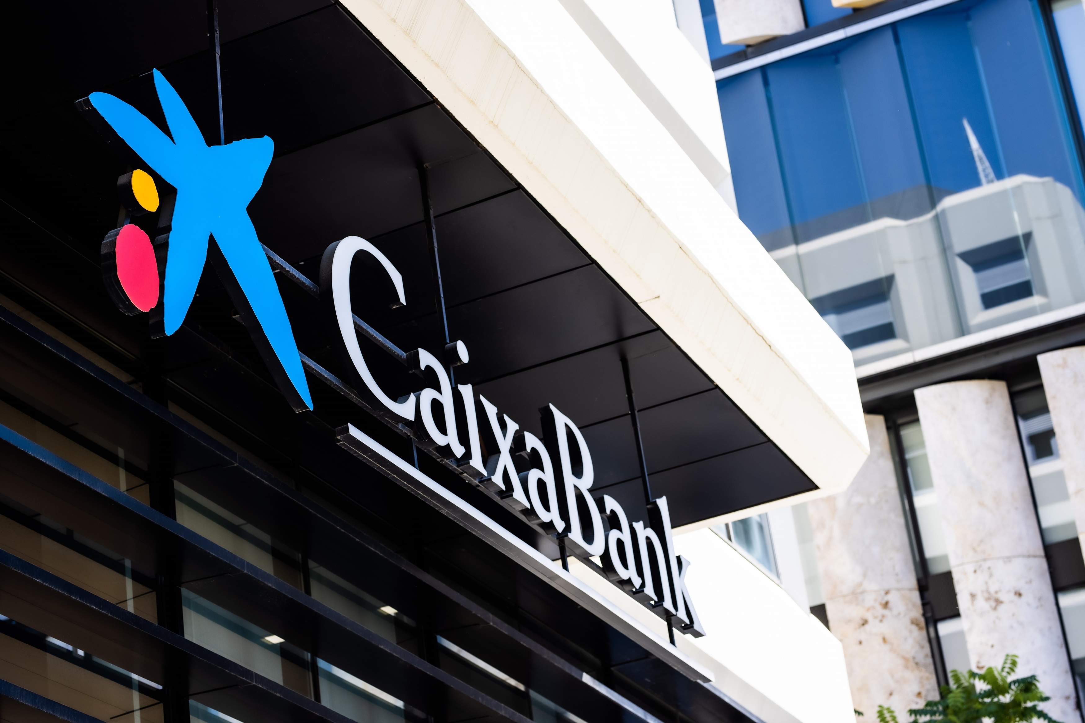 Una sucursal de CaixaBank