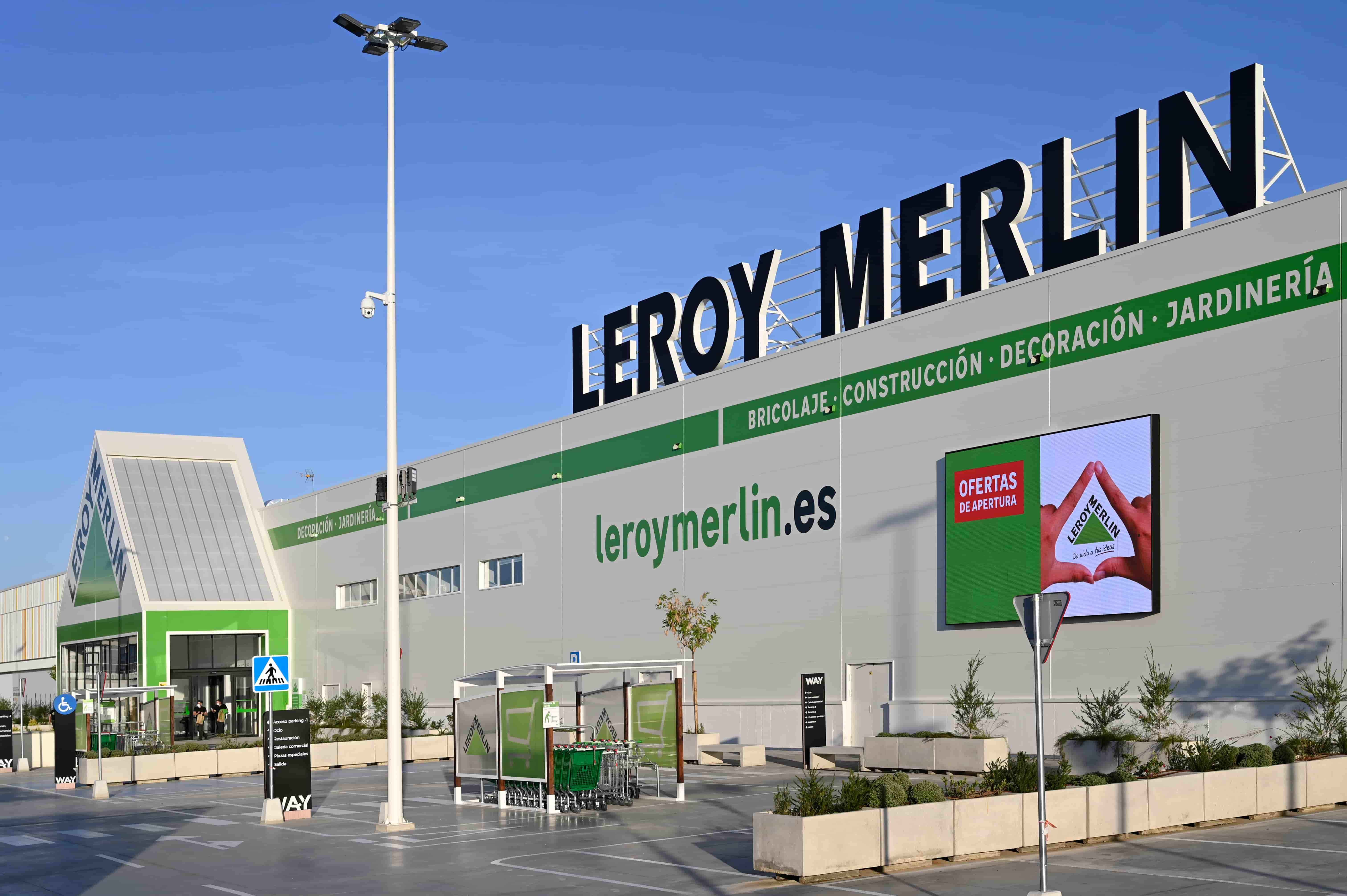 Uno de los almacenes de venta de Leroy Merlin, en España