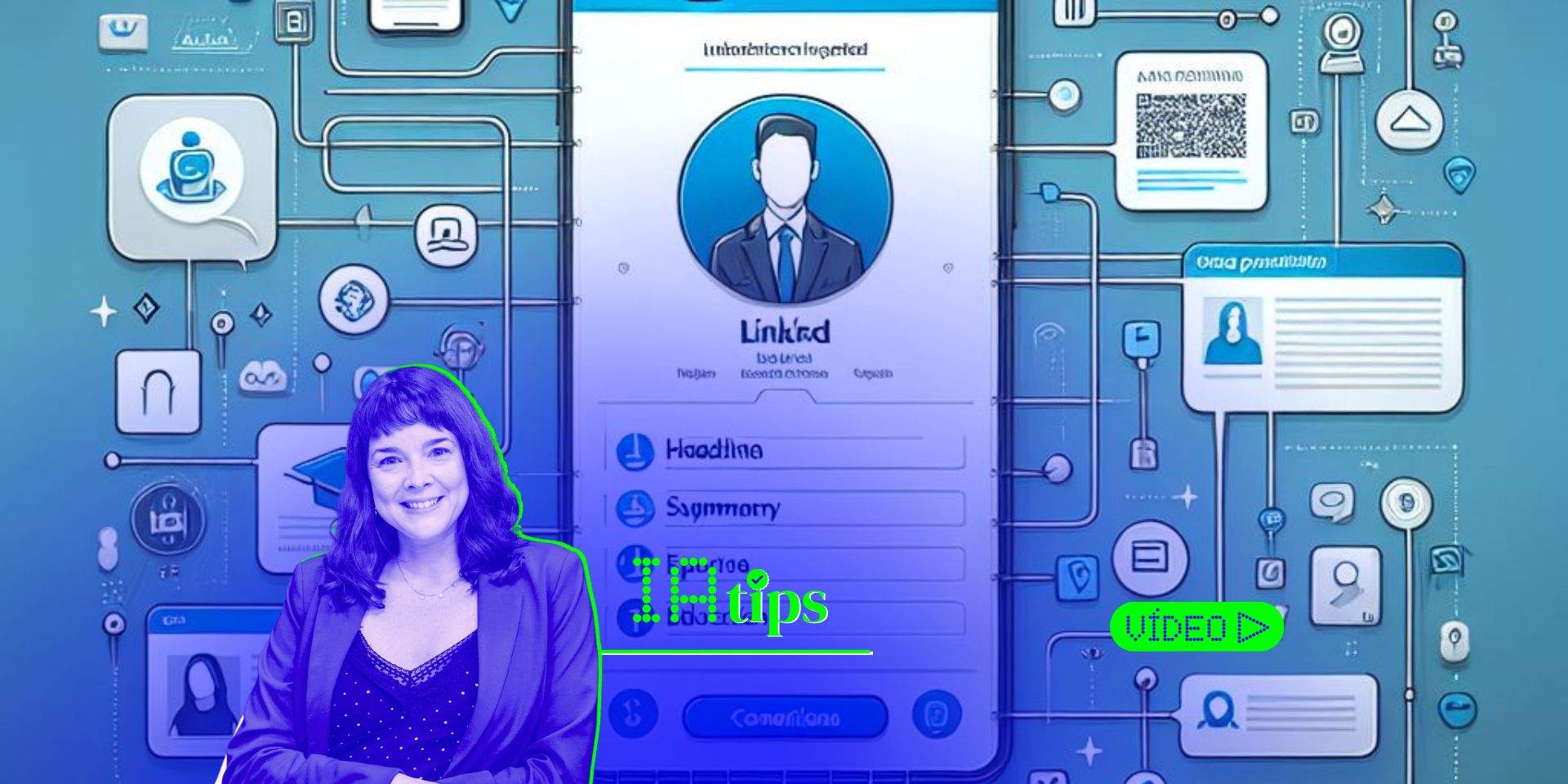 VIDEOTIP |¿Sabías que a partir de los 20 caracteres, LinkedIn te ayuda con su IA?