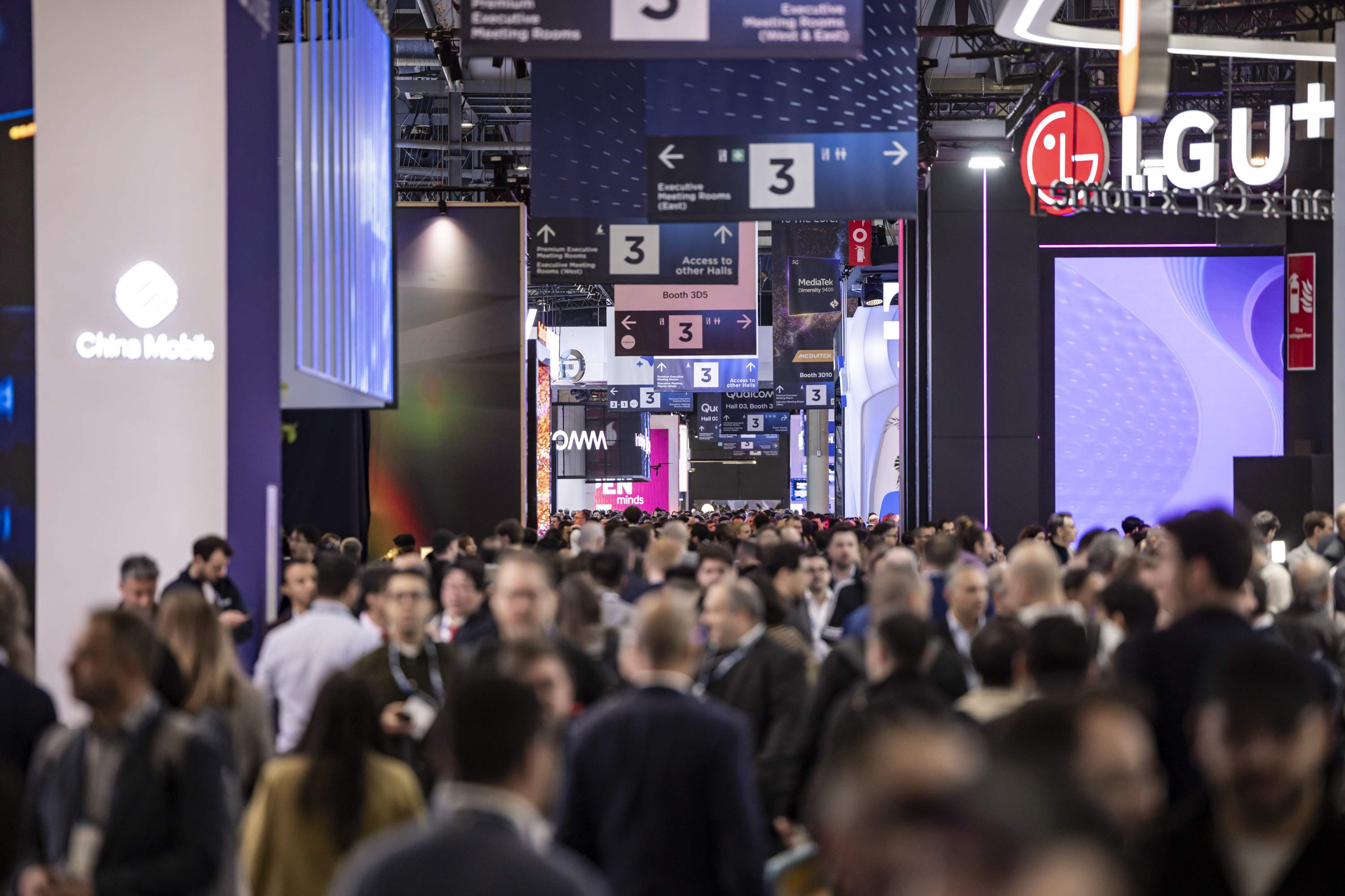 El MWC 2025 iguala su récord de asistencia con 109.000 visitantes