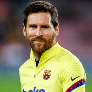 Messi Barça escalfament EuropaPress