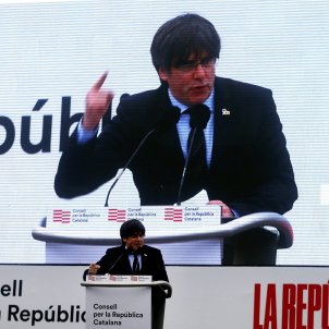 Carles Puigdemont Perpinyà Parc Exposicions EFE