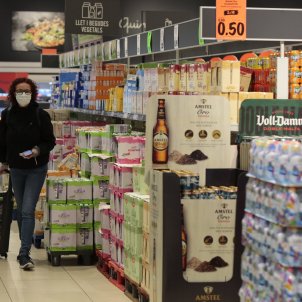 Coronavirus mascareta supermercat compra lidl - Sergi Alcàzar