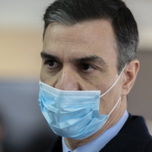 pedro sanchez fabrica respiradors coronavirus Pool Moncloa/Borja Puig de la Bellacasa