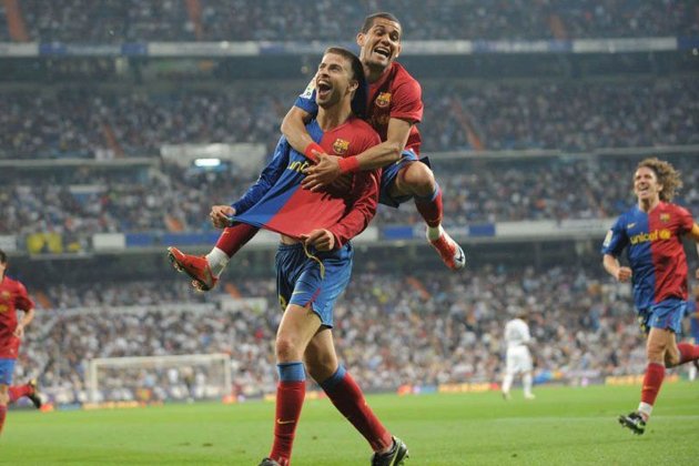 Gerard Pique Barca Real Madrid Bernabeu 2 6 @FCBarcelona