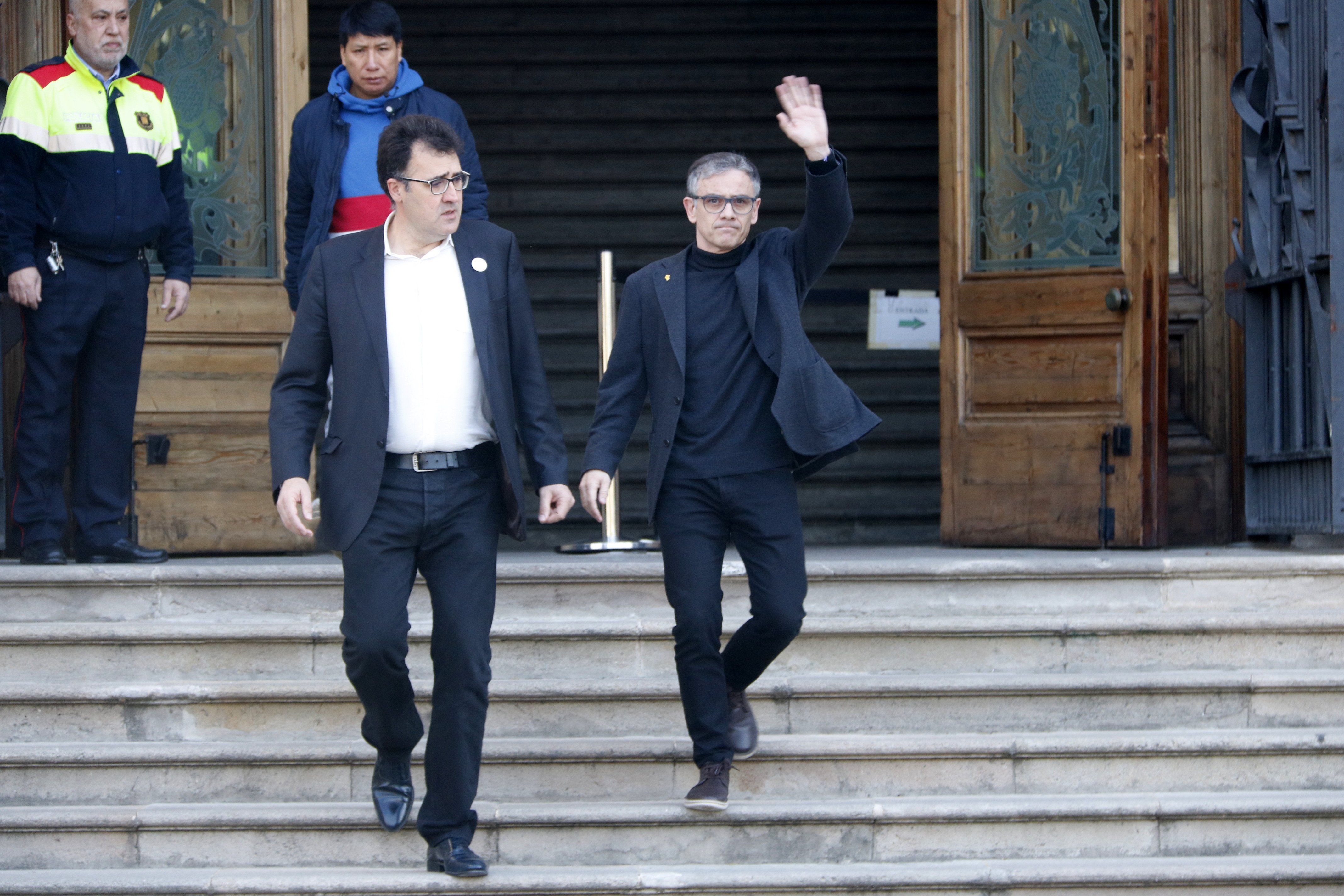 El TSJC convoca els advocats de Jové, Salvadó i Garriga pel judici de l'1-O,  a una setmana de l'amnistia
