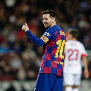 Messi riu rient Barca EuropaPress