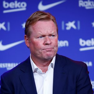 Ronald Koeman Barca presentacio EFE