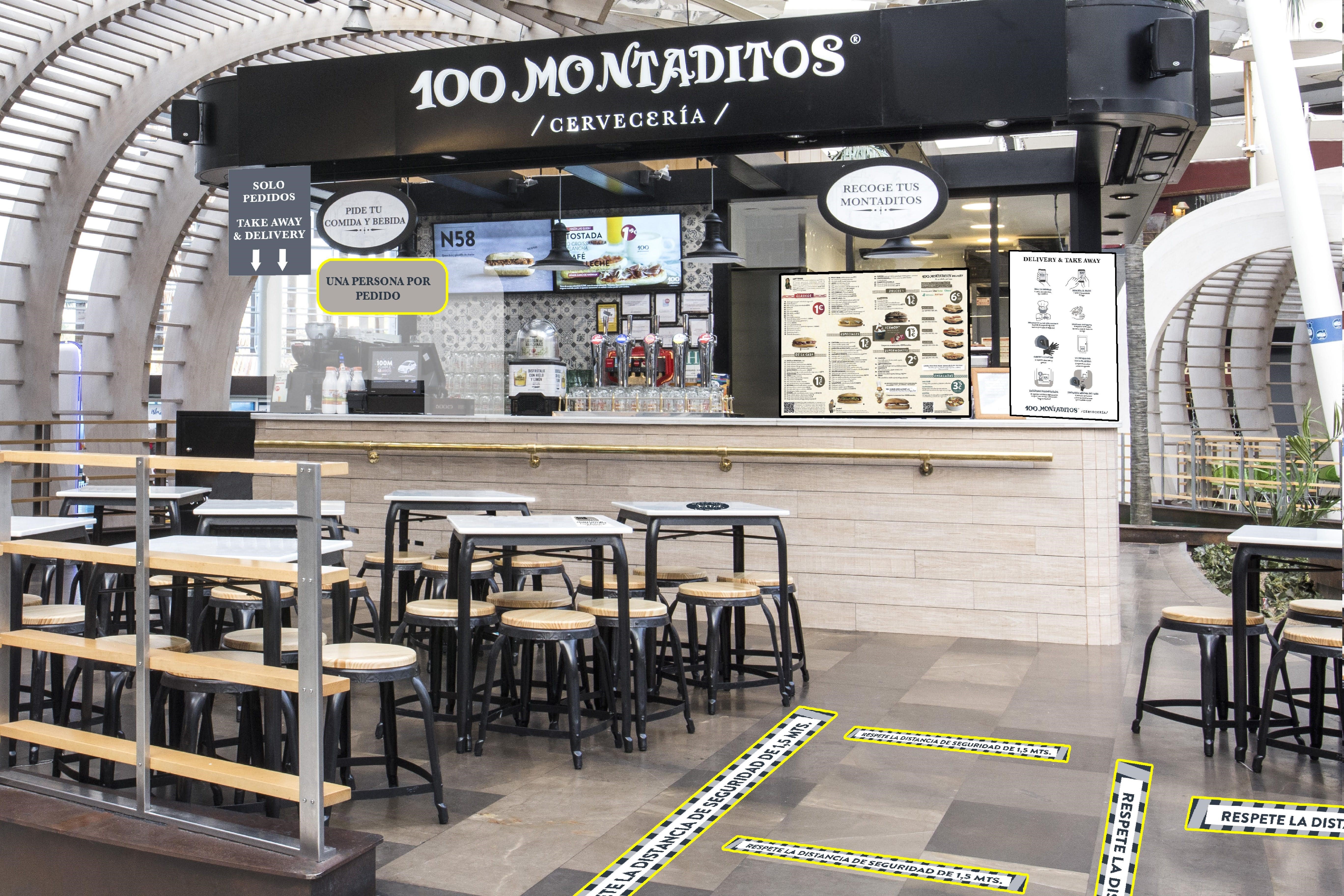 El juez archiva la denuncia por estafa de varios franquiciados contra Restalia, incluido 100 Montaditos