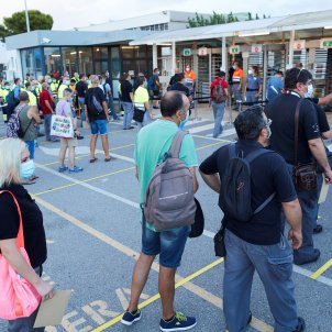  Els treballadors de Nissan tornen aquest dilluns a la planta de Barcelona. Foto: Efe 