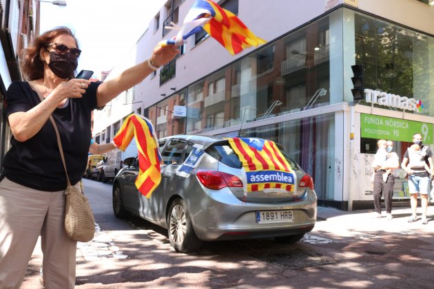 manifestació cotxes sabadell diada 2020 - acn