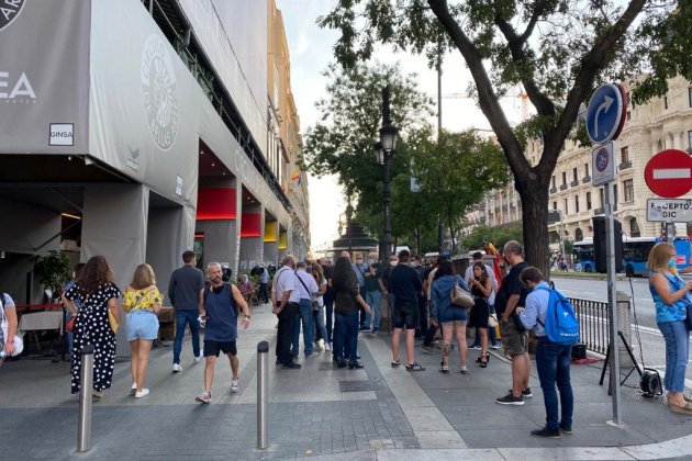 concentració falange democracia nacional diada 2020 madrid - Nicolas Tomás