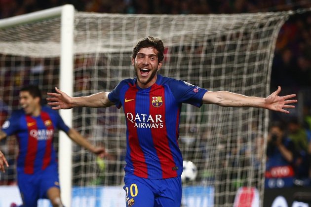 Sergi Roberto gol champions psg barça EFE