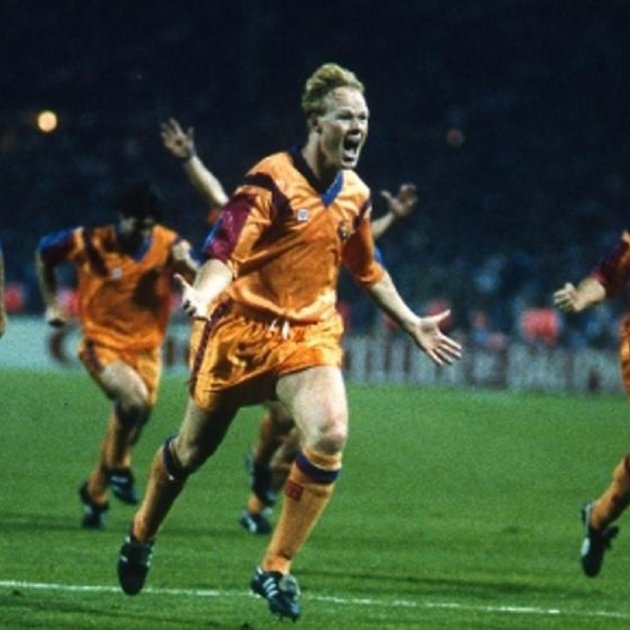 Ronald Koeman Wembley FC Barcelona