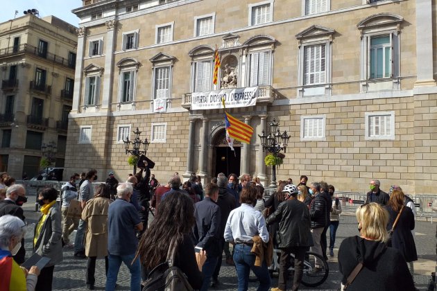 protesta sant jaume tsunami - marc gonzalez