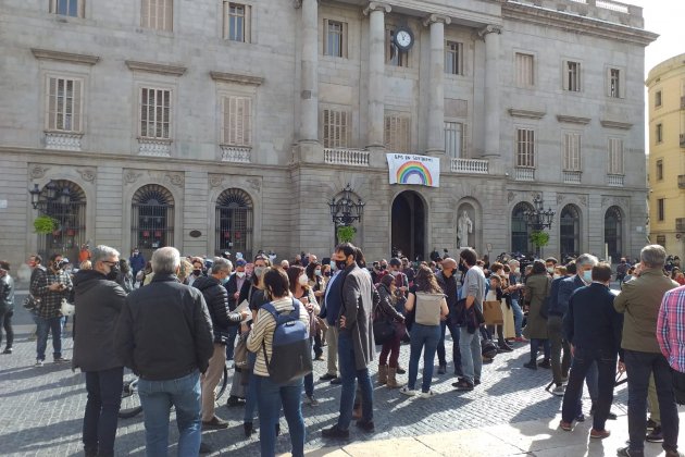 protesta sant jaume tsunami - marc gonzalez