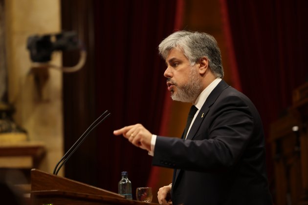 Albert Batet Parlament coronavirus    Sergi Alcàzar