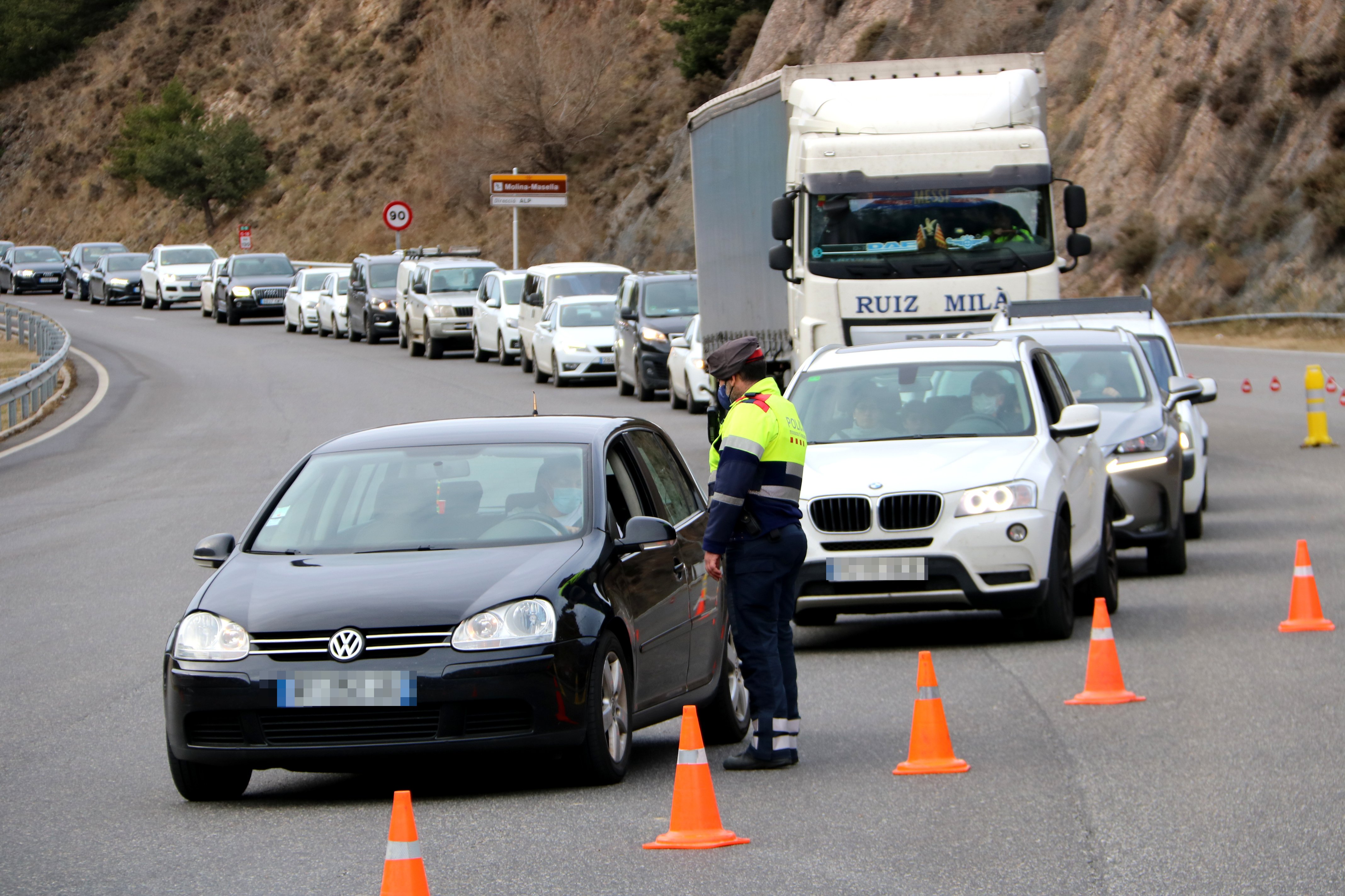 Operació sortida del pont del desembre 2024: 970 controls, 1.300 mossos, carros radar i helicòpters