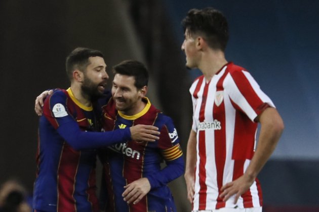 Barça Athletic Club Messi Alba EFE