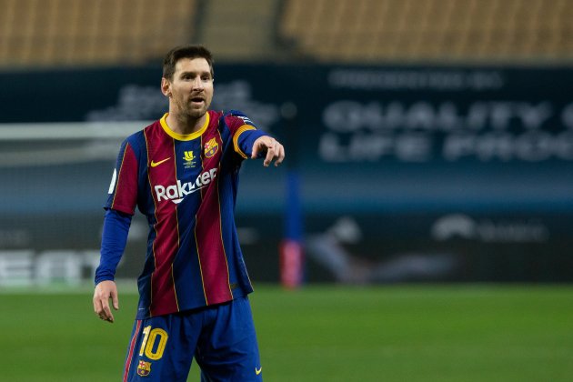 Messi enfadado Barça EuropaPress