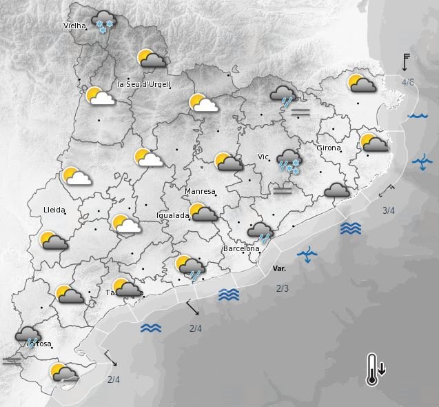 meteo 26 enero