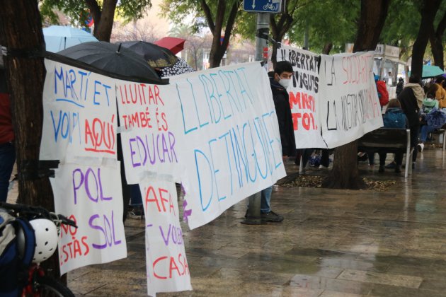 protesta hasel ciutat justicia - acn