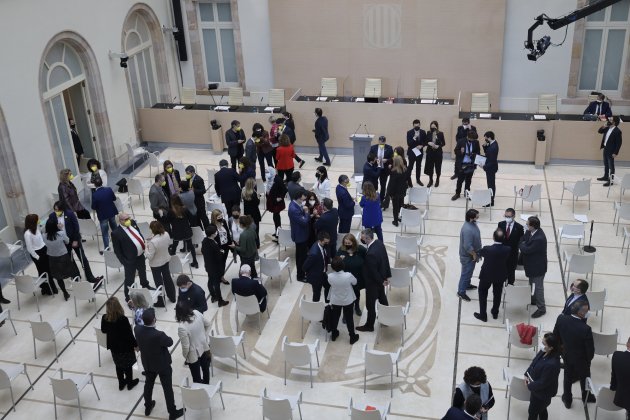 pleno investidura pere aragonés ambiente sala - Sergi Alcàzar