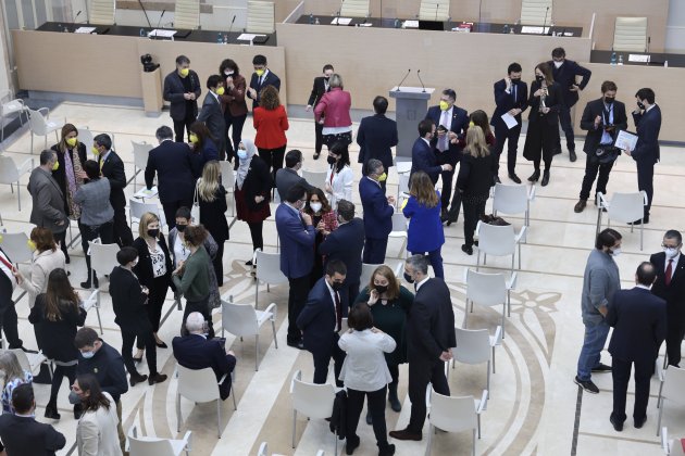 pleno investidura pere aragonés ambiente sala - Sergi Alcàzar