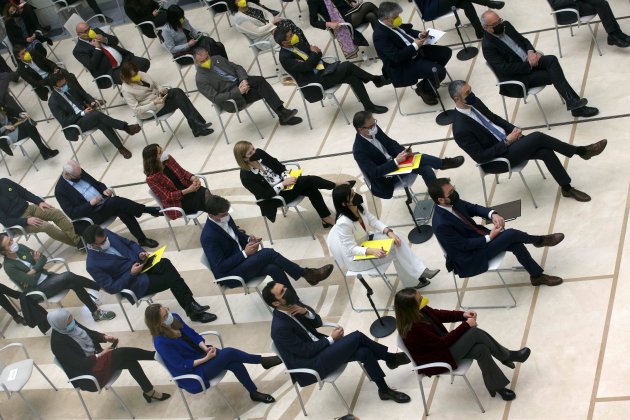 investidura Pere Aragonès diputados EFE