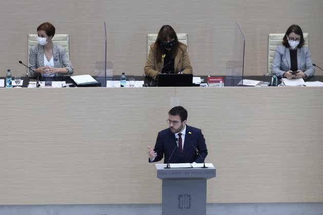 Pere Aragonès debate investidura Sergi Alcàzar