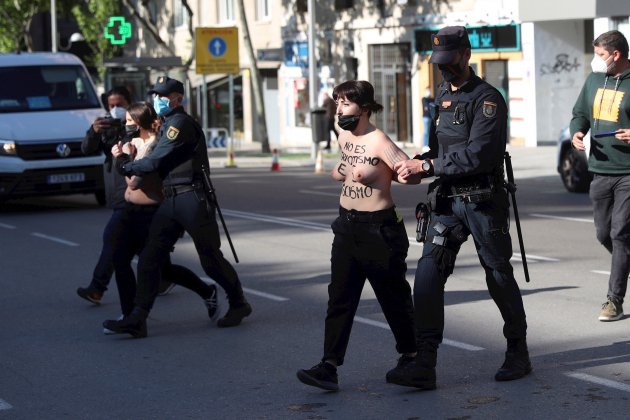 Femen madrid elecciones 2021 efe