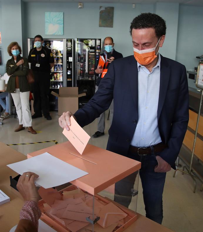 madrid elecciones Edmundo Bal Ciudadanos 2021 EFE