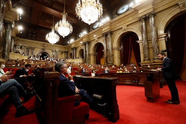 Ple investidura Pere Aragonès discurso Parlament  / EFE Pool