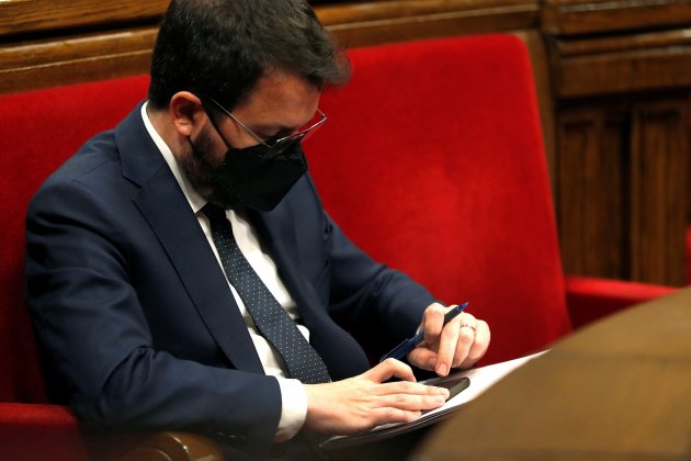 Pere Aragonès investidura Parlament / Efe Pool