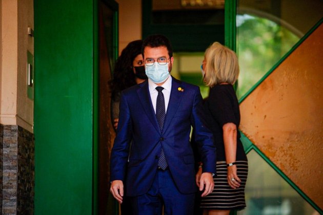 Visita Aragonès Forcadell Wad-Ras / Gobierno Visita Aragonès Forcadell Wad-Ras / Gobierno