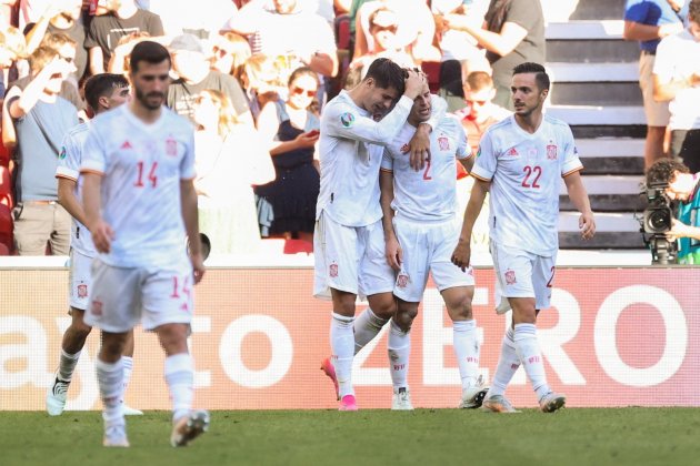 Espana gol celebracion EFE