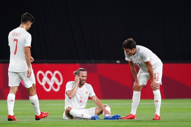 Mingueza lesionat en els JOCS OLÍMPICS EFE Mingueza lesionat en els JOCS OLÍMPICS EFE