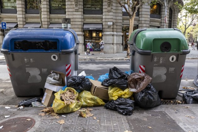 contenedores basura suciedad en Barcelona - Sergi Alcazar