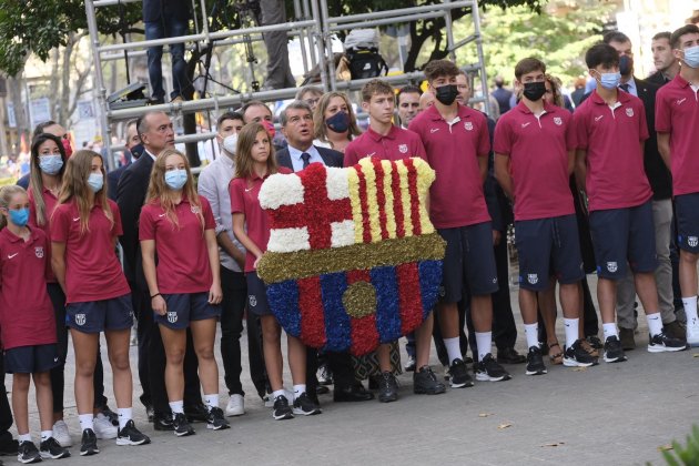 Ofrenda floral Rafael Casanova Diada 2021 Laporta Barça Carlos Baglietto (3)