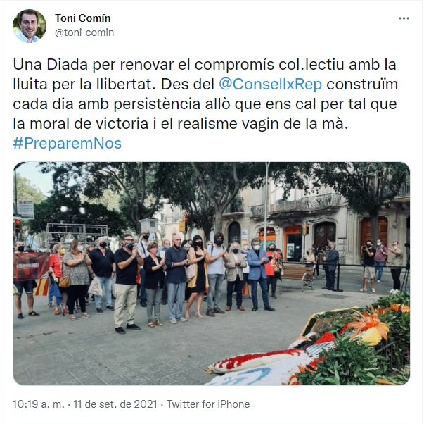 tuit diada toni comín