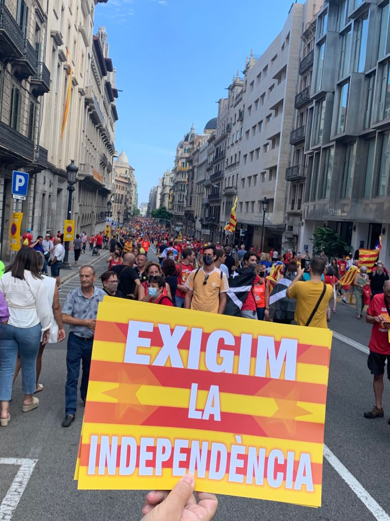 Manifestació Diada Urquinaona Foto S.M