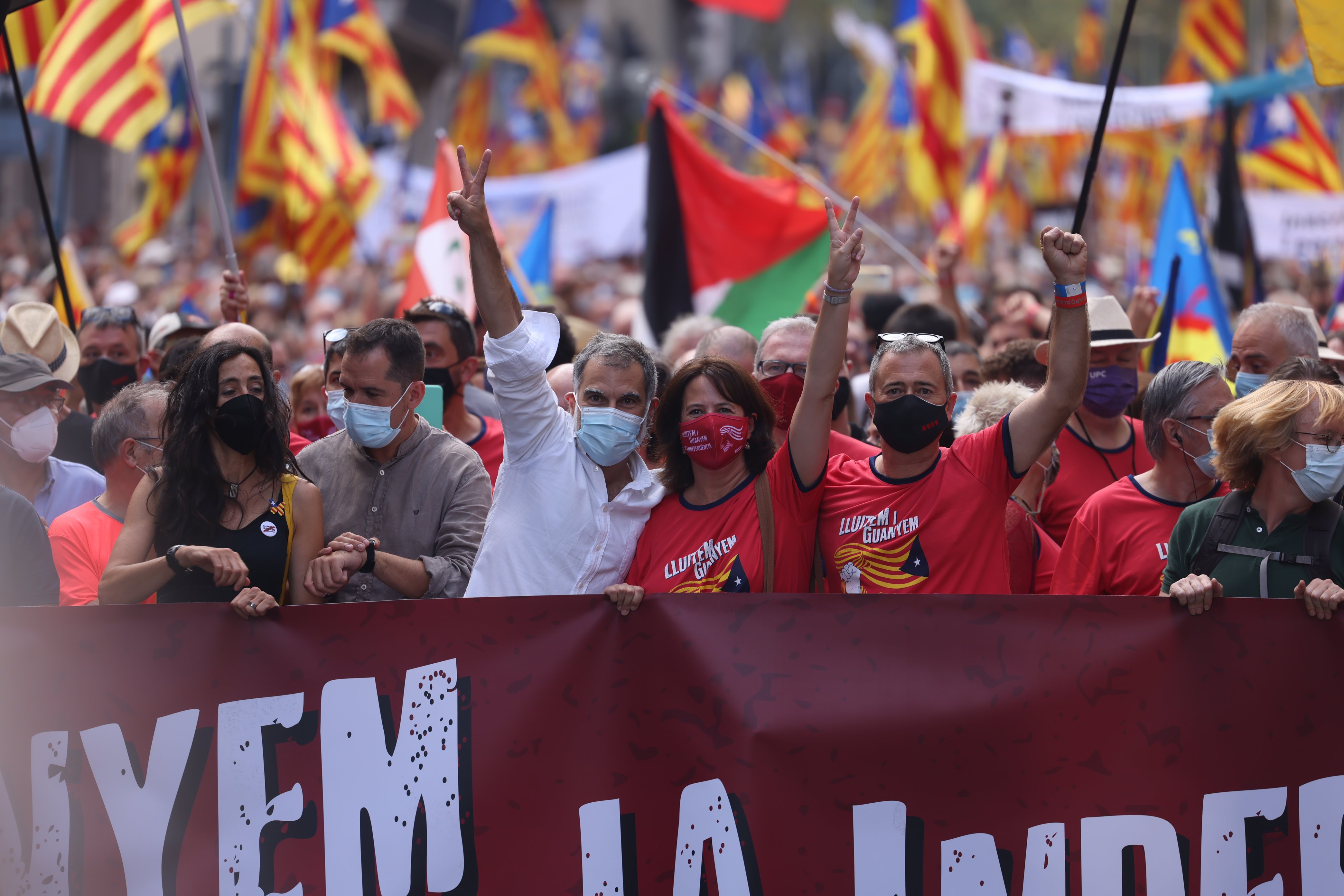 diada de catalunya, directo, cuixart i paluzie - Sergi alcàzar